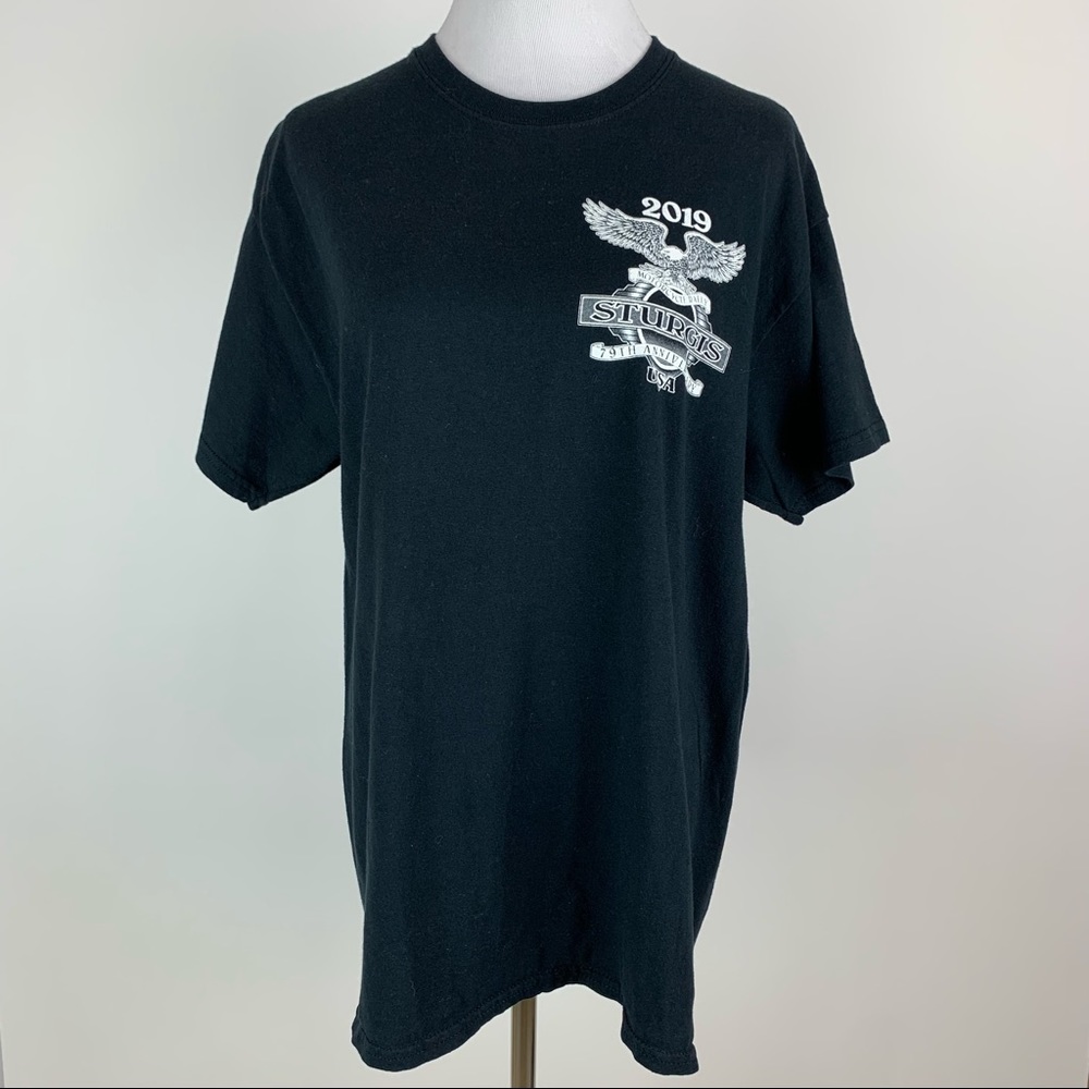 Sturgis Motorcycle Rally 2019 Tee Large